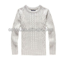 PK17ST215 fashion clothing cable knitted man sweater